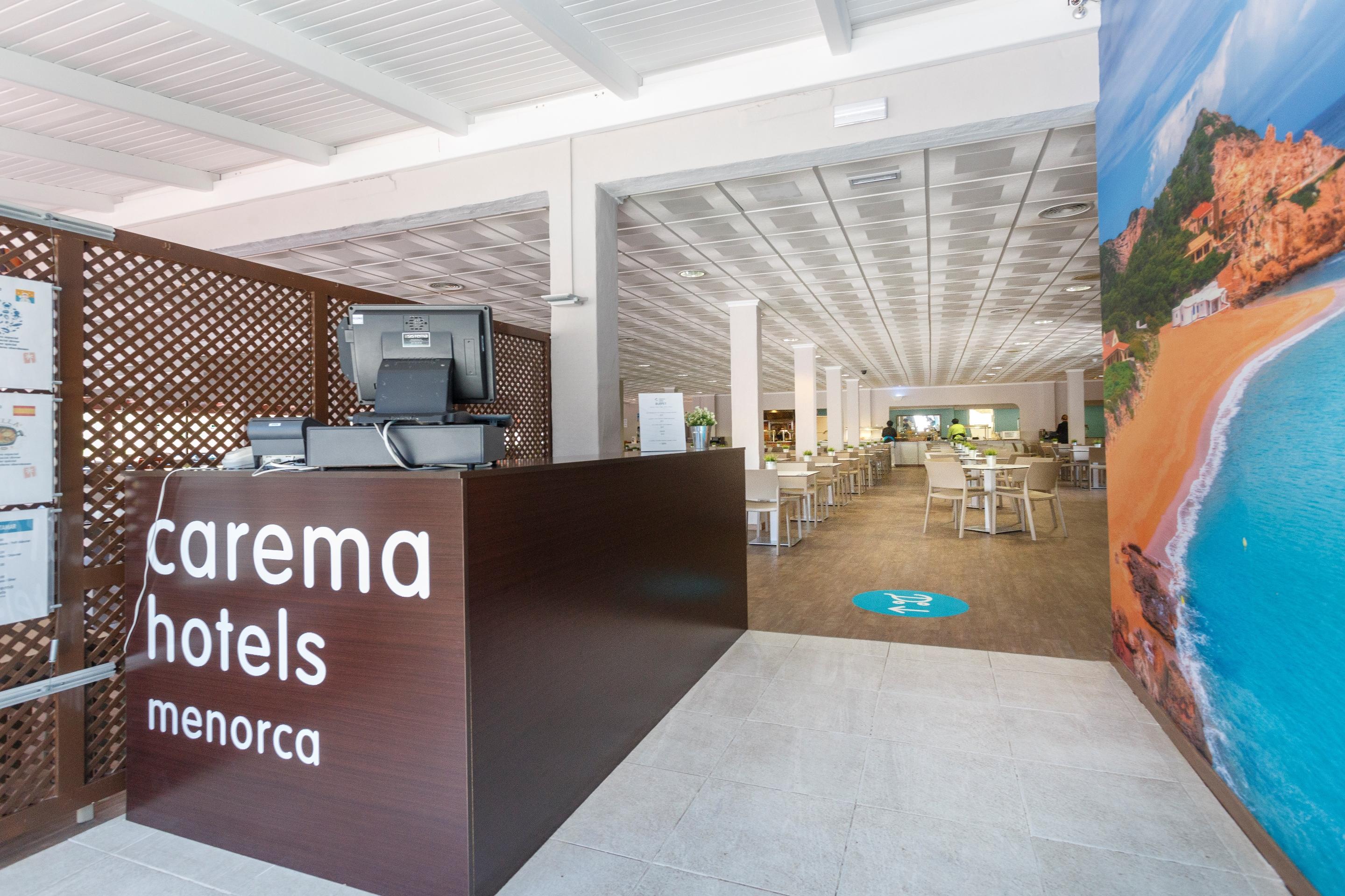 Fergus Club Carema Splash Playas De Fornells ร้านอาหาร รูปภาพ